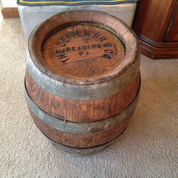 Deppen Brewing Company 1/4 Keg Beer Barrel - Breweriana