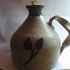 Pottery Lamp with Turtle Makers Mark