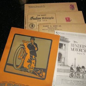 1913 Motorcycle Catalogs - Motorcycles