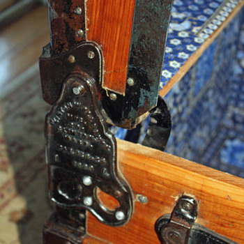Refinished Clinton Wall Trunk - LOVE - Furniture