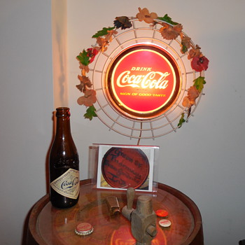 1965 Coca-Cola Lighted Sign - Complete - Coca-Cola