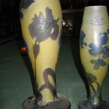 GALLE & A WANNABE - Art Glass