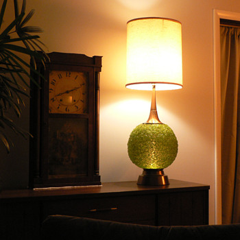 Green Spaghetti Table Lamp