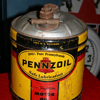 pennzoil oil can