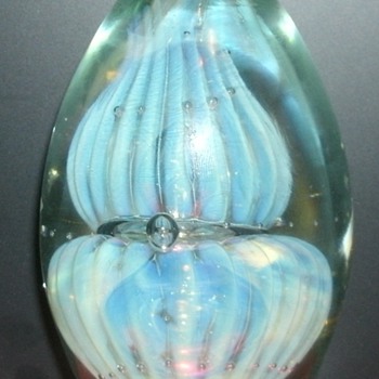 Robert Eickholt Jellyfish Paperweight - Art Glass