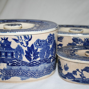 Nesting canisters (?) made in Japan - China and Dinnerware