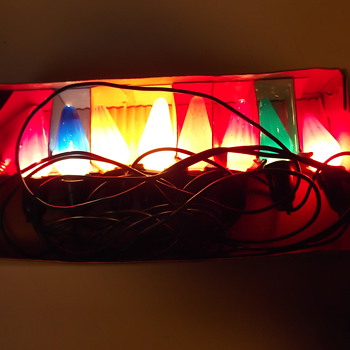Early Imported c6 Christmas lights - Christmas