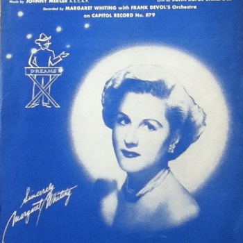 "Dream Peddler's Serenade" Sheet Music - Paper