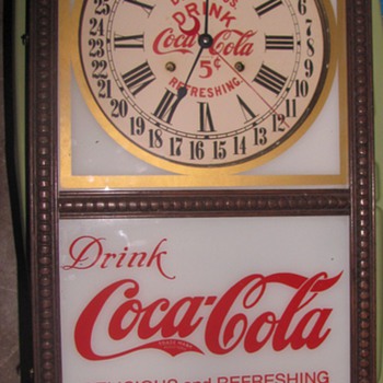 Coca Cola Clock