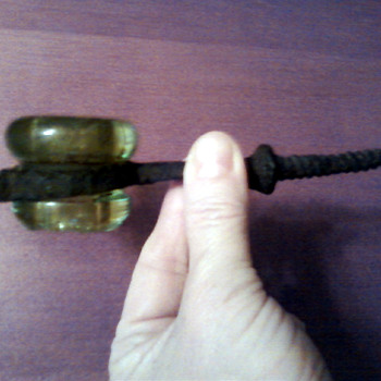 Small glass insulator