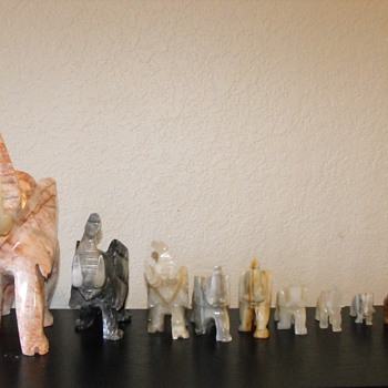 Stone Elephant Collection - Animals