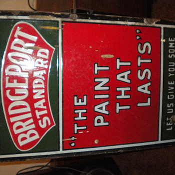 Brigdeport Standard Paint Sign - Signs