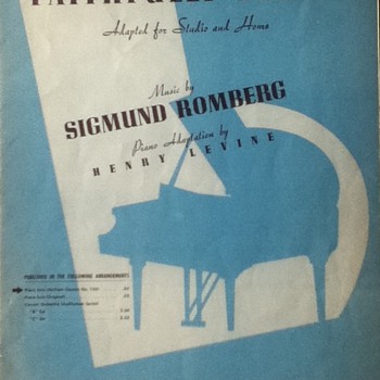 "Faithfully Yours" Sheet Music - Paper
