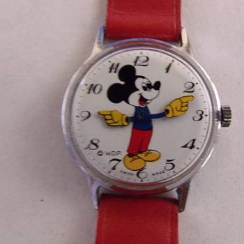 Mickey Mouse "Topolino" Wrist Watch - Wristwatches