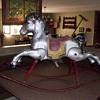 Vintage Rocking Horse. Made in England Stamped on side