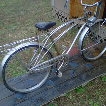 "Original Chrome Frame" 60's Sears WesternFlyer CosmicFlyer