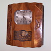 Epitome of Art Deco, French F B L Wall Clock, 1925-30