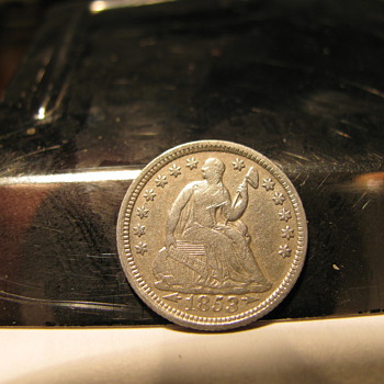 1853 Half Dime