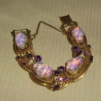1950's or 60's opal imitation