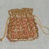 Ladies draw-string clutch purse
