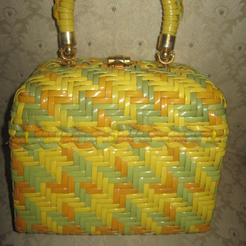 Vintage " Exclusively for Lewis" Bag made in hong kong   