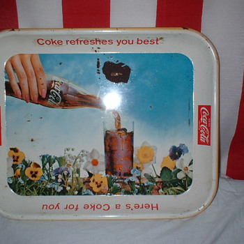 Vintage Coke Trays