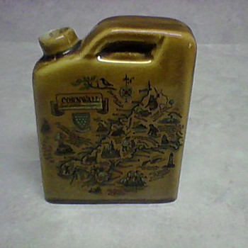 POTTERY FLASK