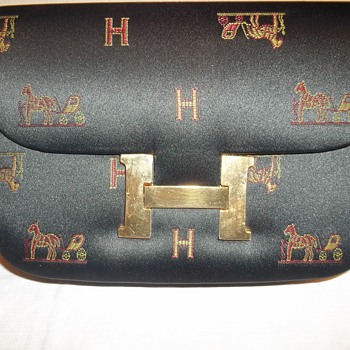 Horse and Carriage Vintage Handbag