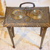 antique ashtray stand