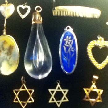 Assortment of Pendants - Costume Jewelry