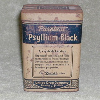Puretest Psyllium Black Tin - Advertising