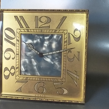 Large Swiss Easel Back Clock - Clocks
