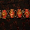 Lucite confetti bracelet