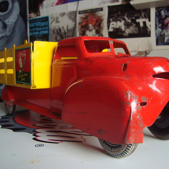 1940's Marx Coca-Cola Spriteboy Truck - Coca-Cola