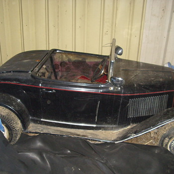 this is a gocart i found in a barn 