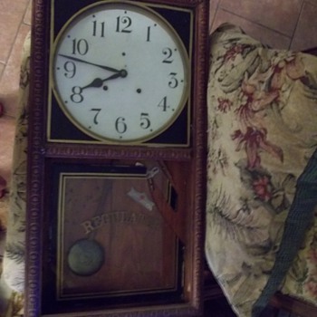 3' Regulator Wall Clock by Waterbury