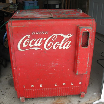 1930's 1940's Westinghouse Coca Cola Cooler