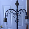 wrought iron floor lamp