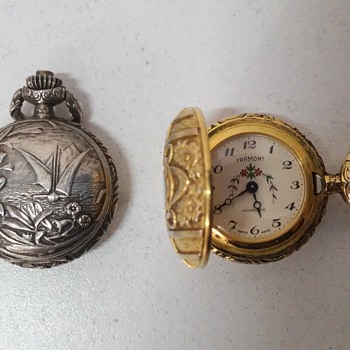 "Framont Incabloc" silver and gold Pocket Watches - 60's - Pocket Watches