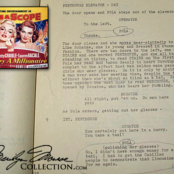 Marilyn Monroe's Personal Script - Movies