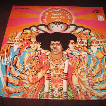 Jimi Hendrix "Axis: Bold as Love" Vinyl in shrink wrap