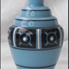 Czech Enemaled Vase 