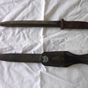1944 German Mauser K98 Bayonet with Totenkopf Insignia