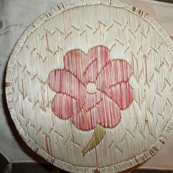 Native American Ojibwa Lidded Quill Box