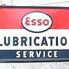 Esso Lubrication Service Sign