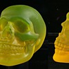 Kiln Cast, Uranium Skull By Donn Salt, NZ