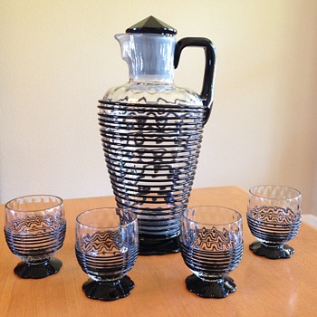 Glass Lemonade set - Art Glass