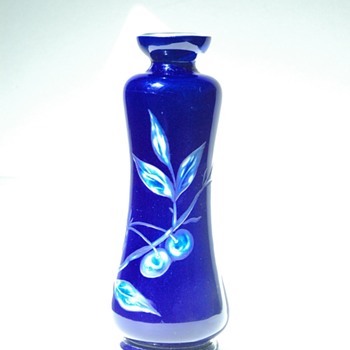 art nouveau vase by desire christian workshop. - Art Nouveau