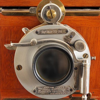 Aluminum Camera Shutter, 1894. (the beauty of early camera shutters #6) - Cameras