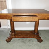 J.K. Rishel Library table, catalog #805, original tag and stencil